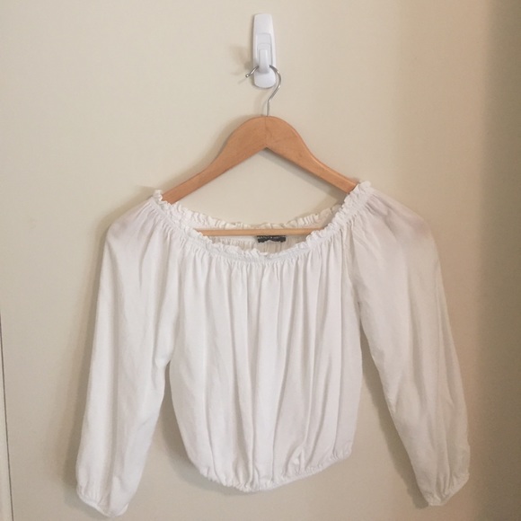 Off the shoulder Brandy Melville blouse - Picture 1 of 1